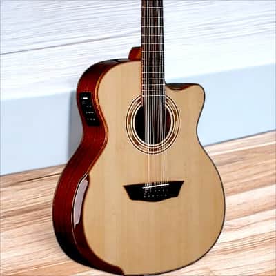 Washburn Comfort Series G15SCE-12 12-string Acoustic-Electric Guitar image 1