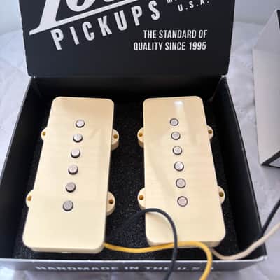 Lollar JM-01 Jazzmaster matched pickup set cream image 1