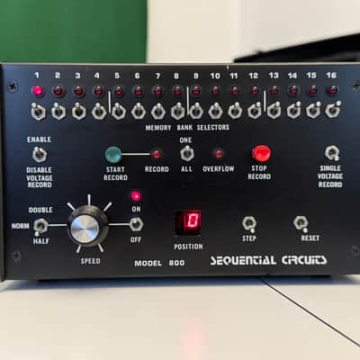 Sequential Circuits Model 800 sequencer + Doepfer MCV4 MIDI-to-CV Converter RARE image 1