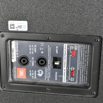 JBL VRX932LA-1 12" Passive 2-Way Line Array Speaker PAIR (church owned) CG00YQ0 image 6