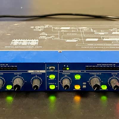 Samson S-Com Plus S Class Stereo Compressor/Limiter | Reverb