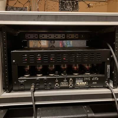 Mesa Boogie Bass 400+ 2-Channel 500-Watt Rackmount Bass Amp Head (7-Band EQ) 1990 - 2009 - Black image 3