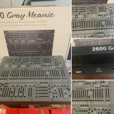 Behringer ARP 2600 "Gray Meanie" Monophonic Analog Semi-Modular Synthesizer