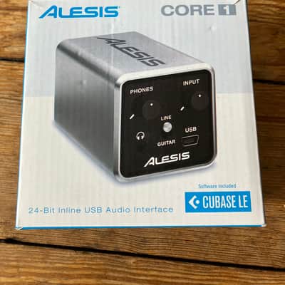 Alesis Core1 USB Audio Interface 2010s - Silver image 5