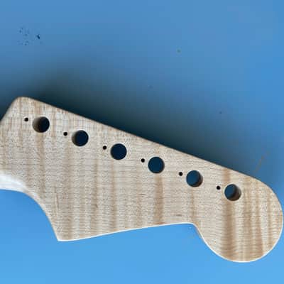 Musikraft Strat style Maple with Rosewood Fretboard 24 3/4" Scale LSR Nut 2024 - Gloss Nitrocellulose image 23