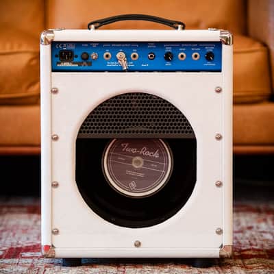 Two Rock Studio Overdrive Combo - White Suede, Blue Chassis image 7