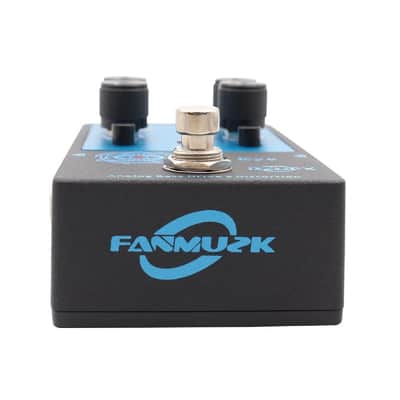Fanmuzk Red Eye Analog Bass Drive Distortion Effect Pedal with Blend Control image 5