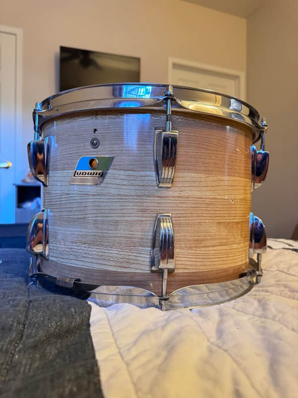 Vintage Ludwig Tom 1970s - Butcher Block image 1