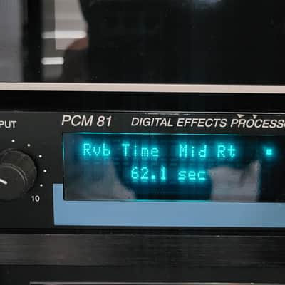 Lexicon PCM 81 Digital Effects Processor 1990s - Black image 7