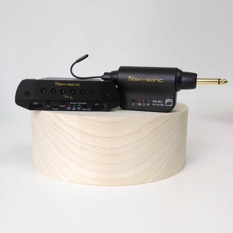 Skysonic FS-1 Pickup Guitar Wireless Freestyle Soundhole skysonic