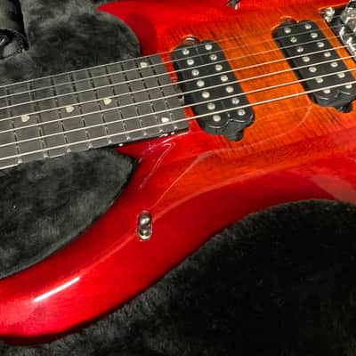 Ernie Ball Music Man John Petrucci Signature Majesty 7 2020 - 2024 - Ember Glow image 5