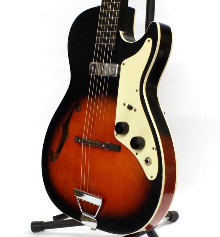 Vintage 1965 Harmony Made H-45 Holiday Stratotone Rare Model with