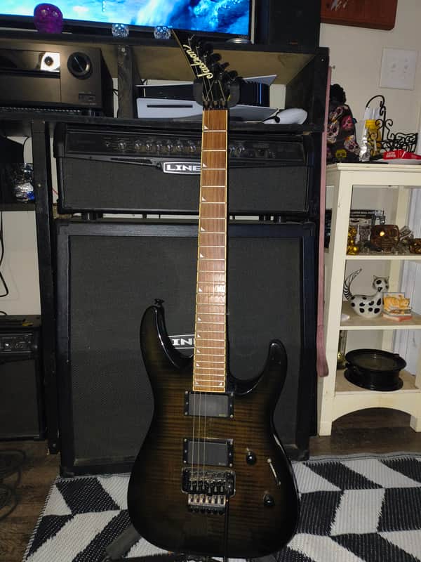 Jackson MG Series DKMG Dinky 2003 - 2011 - Transparent Black image 1