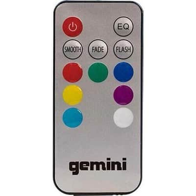 Gemini STL-500 Bright Multicolor LED Foldable Speaker Stand With Remote Control image 3