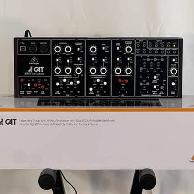 Behringer Cat Duophonic Analog Synthesizer 2020 - Present - Black