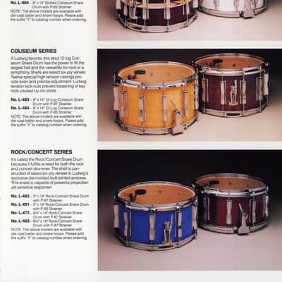 Ludwig 6.5x14"L403 75th Anniversary Chicago Keystone Snare Drum Chrome Over Wood image 17