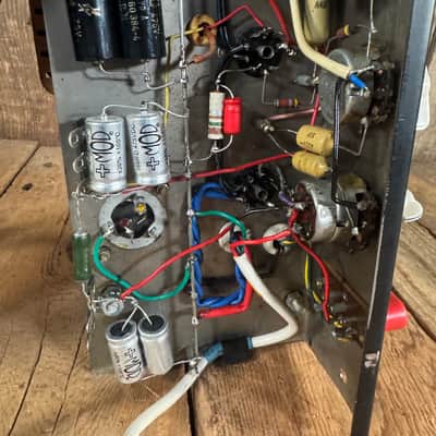 Vox 1964 JMI Domino Bass (the sickest guitar amp, perhaps ever) - Black - image 22