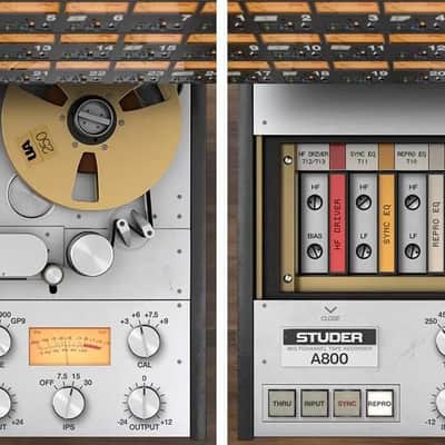 UAD Studer® A800 Tape Recorder	 (Download) <br>