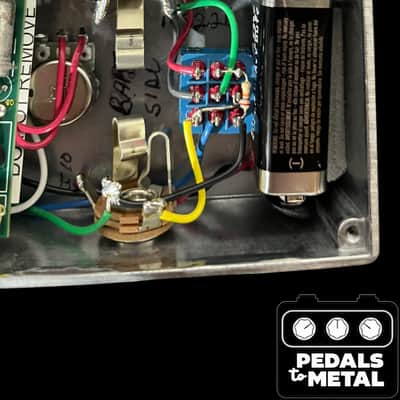 Analogman Sun Face BART Germanium Fuzz with Sun Dial Knob LED, I/O 2020 - 2021 - Gold X16792 image 9