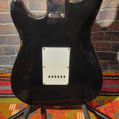 Lotus S-Style Electric Guitar Black image 16