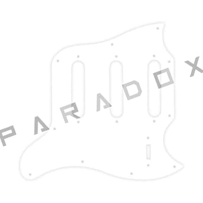 Custom Pickguard For 1968 Made in America Gibson Melody Maker III S-S-S - Solid White .090" image 1