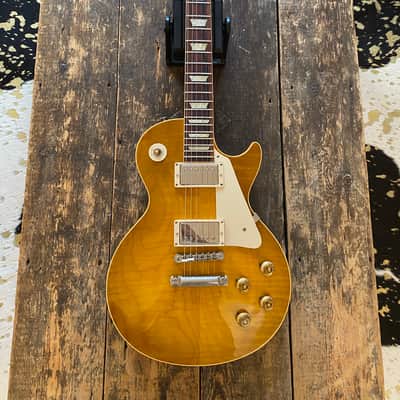 Gibson 2006 Yamano Ordered Custom Shop Special Order '59 Les Paul Standard Reissue Green Lemon image 25