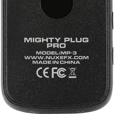 NUX Mighty Plug Pro MP-3 Headphone Amp and USB Interface for Guitar/Bass image 2
