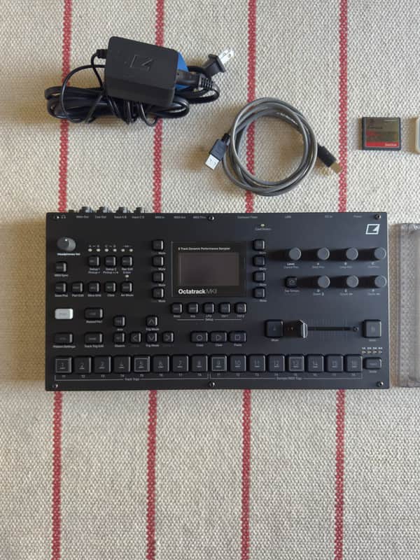 Elektron Octatrack MkII Dynamic 8-Track Performance Sampler 2017 - 2021 Black image 1