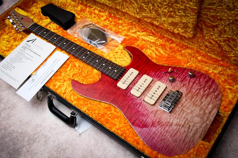 TOM ANDERSON USA Drop Top Hollow Quilt Wakesurf " Strawberry Shortcake + Ziricote" (2023) image 1