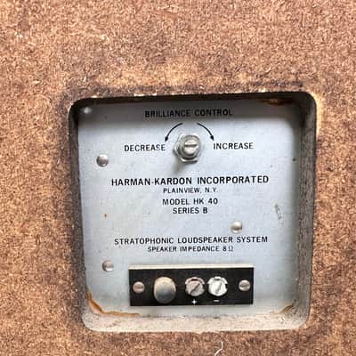 Harman Kardon HK-40 Vintage Floor Standing Speakers, Pair image 10