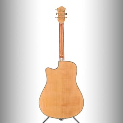 BC Rich 6-string Acoustic-electric with Maple Top, Maple Back and Sides, Flame Maple, Pro Setup (S1) (00053) image 6