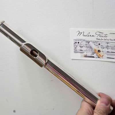 Vintage Haynes Sterling Silver Handmade C Flute Headjoint Professional image 3