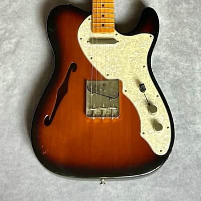 Fender American Vintage '69 Telecaster Thinline Reissue 2-Color Sunburst 2011 image 12