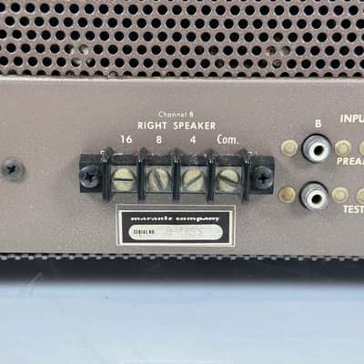 Vintage Marantz Model 8B Stereo Tube Amplifier image 8