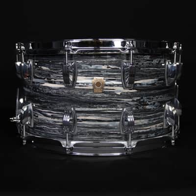 Ludwig 14" x 8" Classic Maple Snare Drum, Vintage Black Oyster image 1