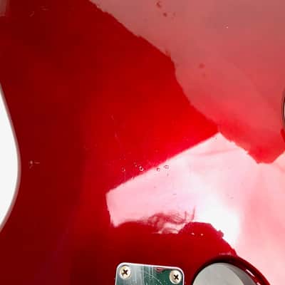 Fender Jazz Bass Aerodyne 2002-2004 Candy Apple Red image 20