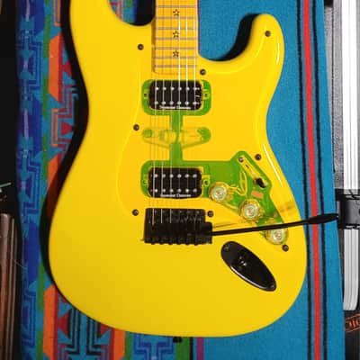Butter Custom stratocaster style Guitar 2026 - Yellow image 6