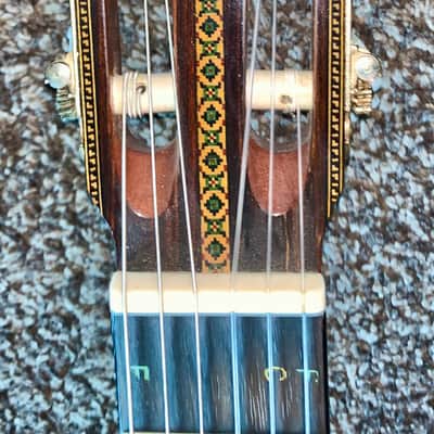 Vintage 1973 Garcia Grade No. 3 classical guitar with case image 2