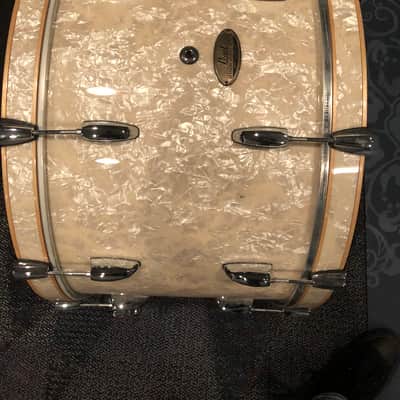 Pearl Pearl Session Studio Select 4-piece Shell Pack - 24 Bass Drum - Nicotine White Marine Pearl 20 image 2