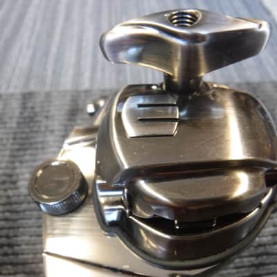 Mapex 10" Halo Tom Mount-Black Panther Design Lab-Brushed Black Chrome image 2