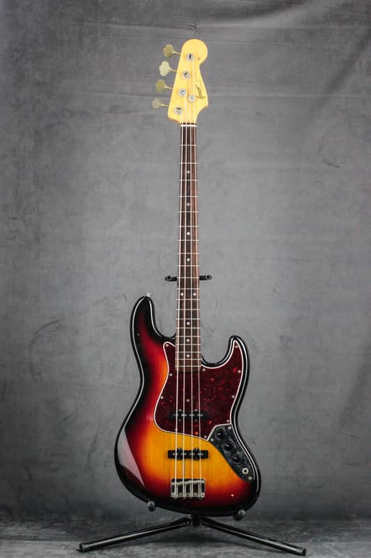 Japan Vintage Rare Greco JB 800 Jazz Bass Super Real 1980 Sunburst