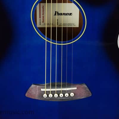 Ibanez TCY10E-TBS Talman - Trans Blue Sunburst image 5