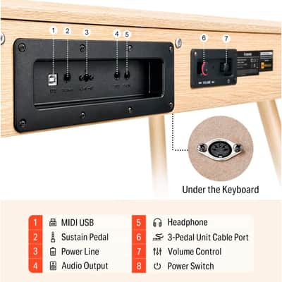 Donner DDP-80 image 3