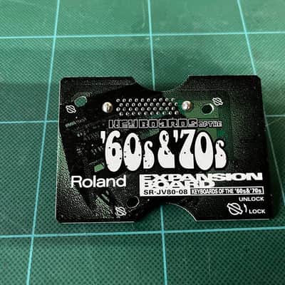 Roland SR-JV80-08 Keyboards Of The '60s & '70s Expansion Board 1990s - Green