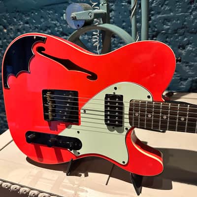 Partscaster Tele Thinline 2022 - Fiesta Red image 2