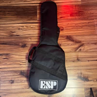 ESP TKL Guitar Gig Bag, Black w/ Burgundy Interior image 1