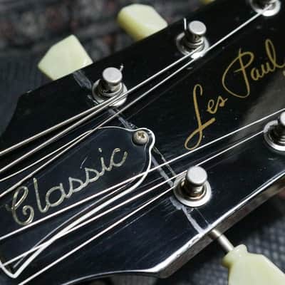 Gibson Les Paul Classic 2004 - Vintage Sunburst **Headstock Repair** image 4