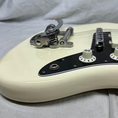 Fender 2016 Limited Edition American Special Jazzmaster Guitar with Bigsby Vibrato + Case 2016 - Olympic White / Rosewood fingerboard image 18