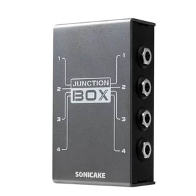 New SONICAKE Junction Box TRS Stereo 4 Channel Organization LINE Guitar Effect Peda image 1