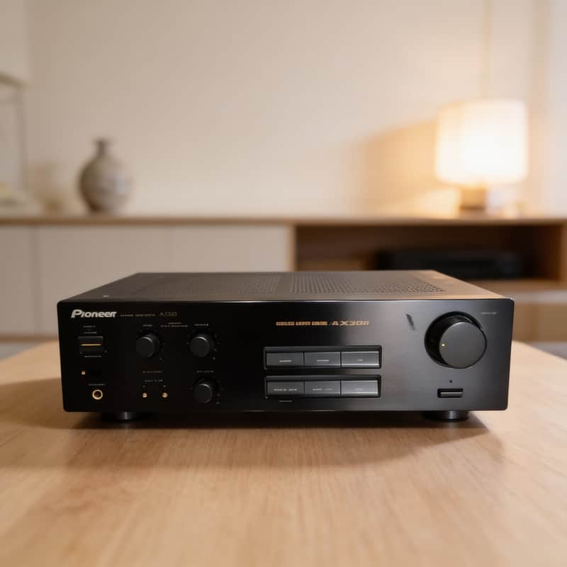 Pioneer A-302R Rare Vintage Stereo Integrated Amplifier Working Warranty